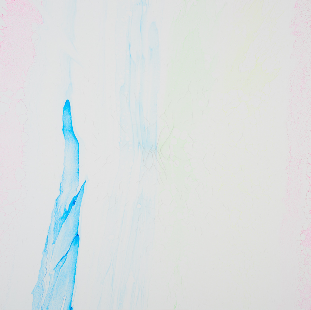 White Medium Square Rainbow II