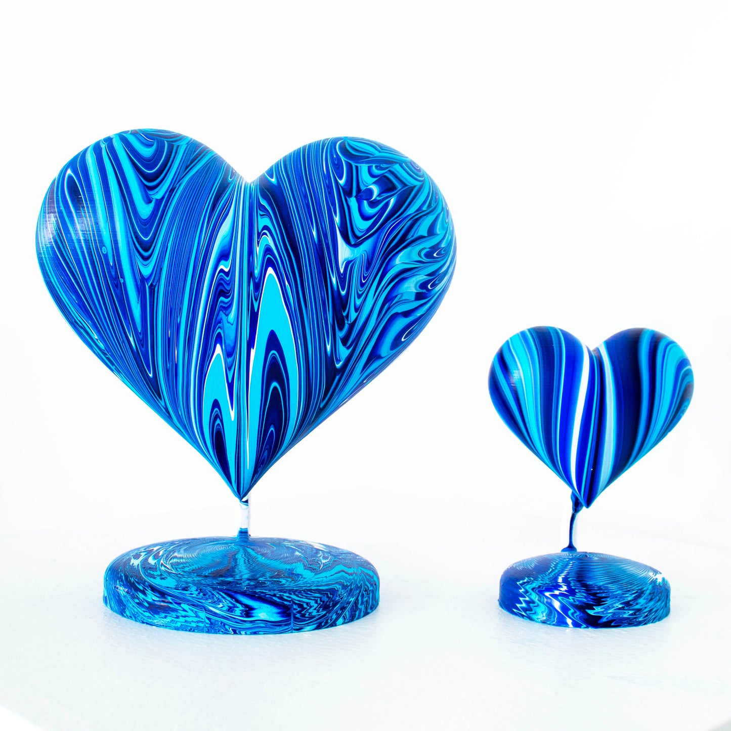 Heart Compass 3D Hearts