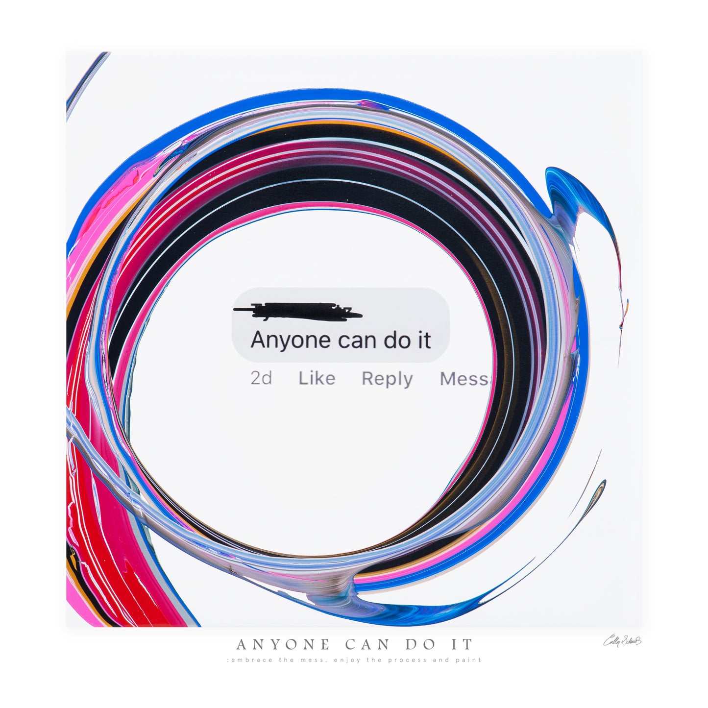 Anyone Can Do It Print