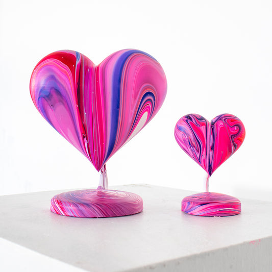Enamoured 3D Hearts